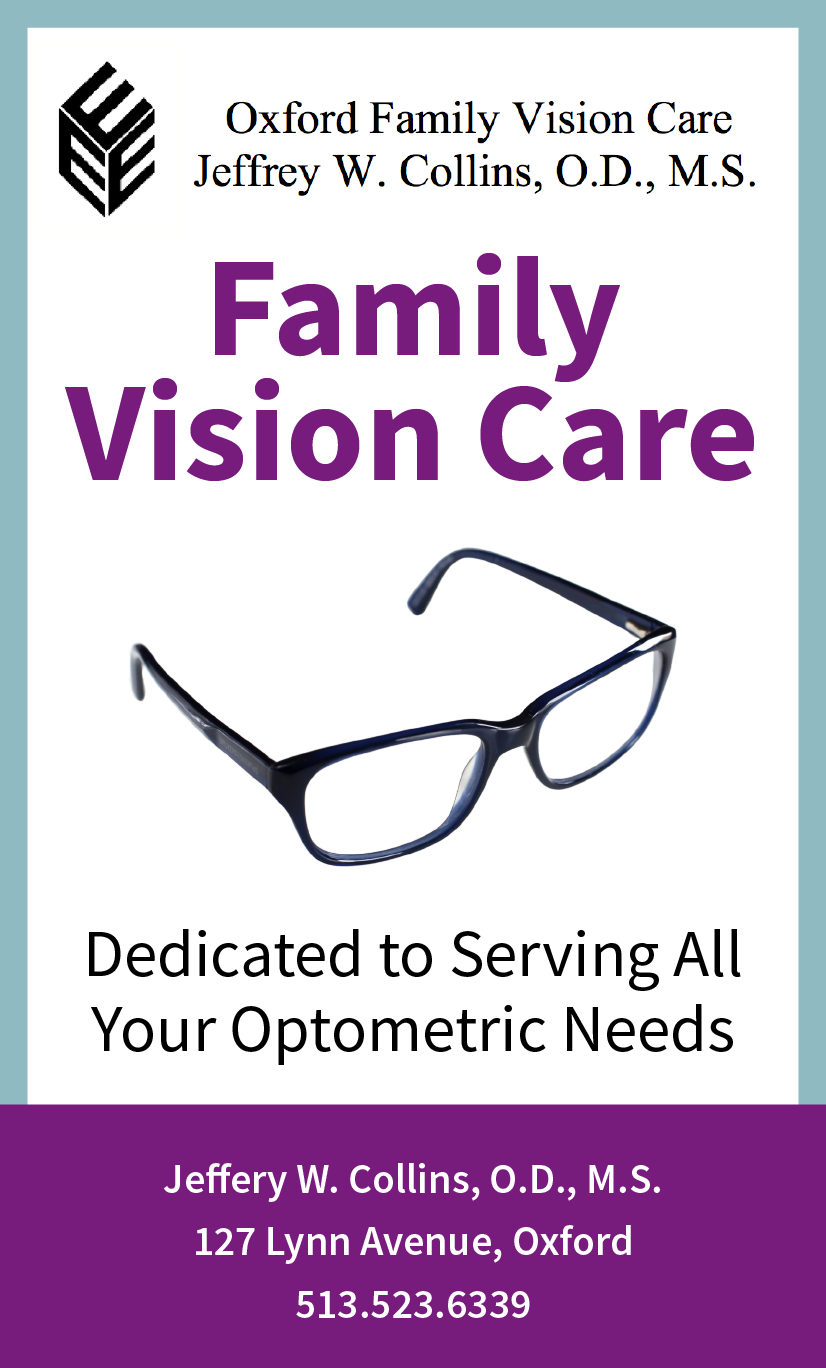 Oxford Family Vision Care Advertisement